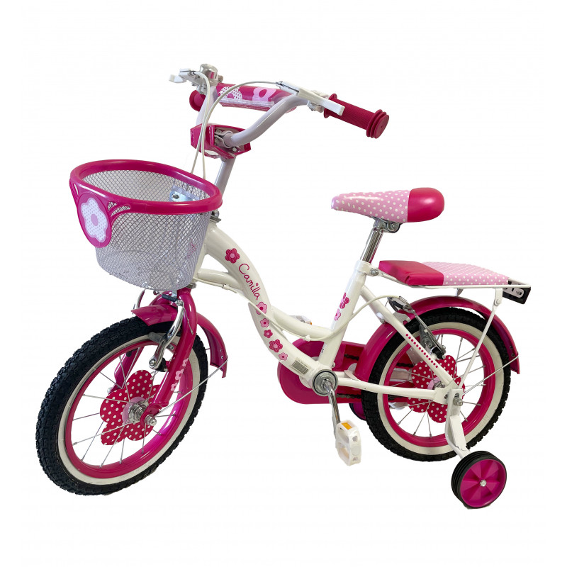 BICICLETTA BAMBINI CAMILLA 14'' ROSA - MD WebStore