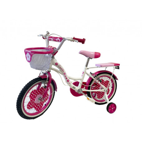 BICICLETTA BAMBINI CAMILLA 16'' ROSA* - MD WebStore