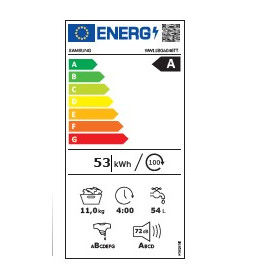 SAMSUNG WW11BGA046TT LAVATRICE SERIE 5000T 11KG 1400RPM - MD WebStore
