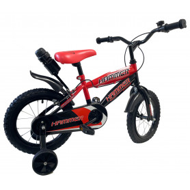 BICICLETTA BIMBO HAMMER 16'' ROSSO* - MD WebStore