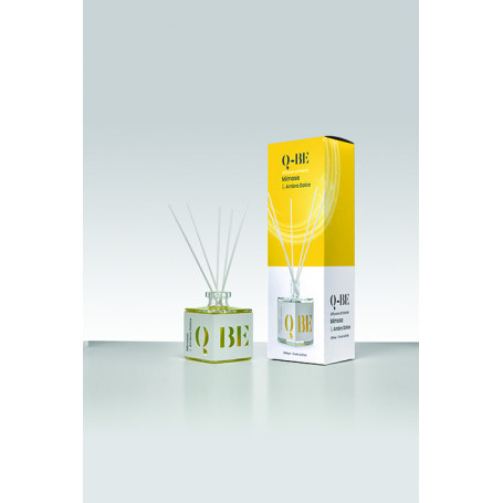 Q-BE DIFFUSORE AMBIENTE MIMOSA E AMBRA DOLCE - MD WebStore