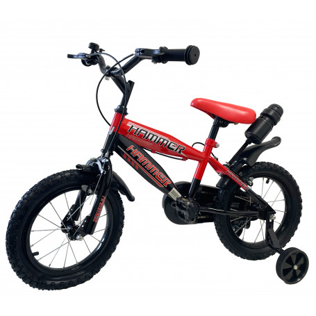BICICLETTA BIMBO HAMMER 14'' ROSSO - MD WebStore