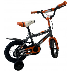 BICICLETTA BIMBO SPORT 12'' ARANCIONE - MD WebStore