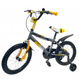 BICICLETTA BIMBO SPORT 14'' GIALLO - MD WebStore