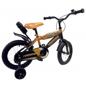 BICICLETTA BIMBO HAMMER 14'' ARANCIONE - MD WebStore