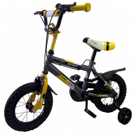 BICICLETTA BIMBO SPORT 12'' GIALLO - MD WebStore