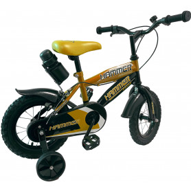 BICICLETTA BIMBO HAMMER 12'' ARANCIONE - MD WebStore