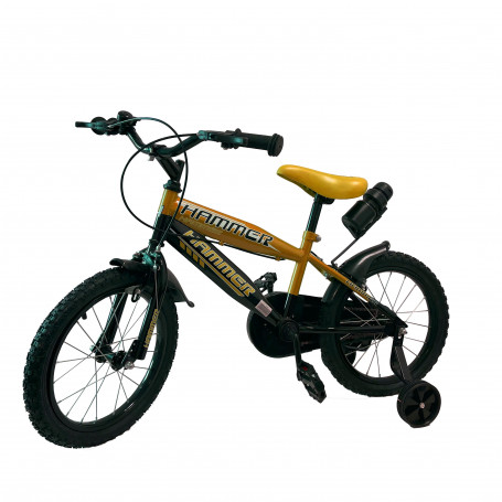 BICICLETTA BIMBO HAMMER 16'' ARANCIONE - MD WebStore