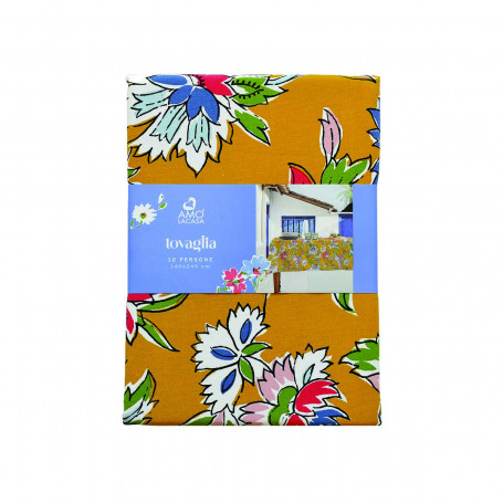 AMO LA CASA TOVAGLIA STAMPATA IN COTONE 12 POSTI - MD WebStore