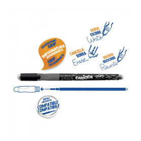 CARIOCA PENNA OOPS NERO CANCELLABILE E RICARICABILE - MD WebStore