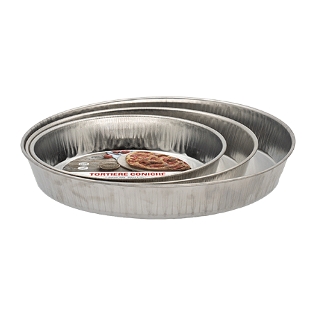 TRIS TORTIERE CONICHE 20/24/28 CM - MD WebStore
