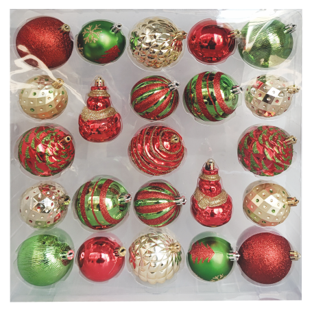 SET 23 PALLINE DI NATALE - MD WebStore