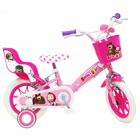 DENVER BIKE CF19516 BICICLETTA MASHA E ORSO 12'' - MD WebStore
