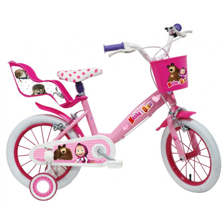 DENVER BIKE BICICLETTA BIMBO MASHA E ORSO 14'' - MD WebStore