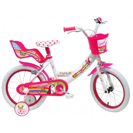 DENVER BIKE CF19348 BICICLETTA UNICORNO 16'' - MD WebStore