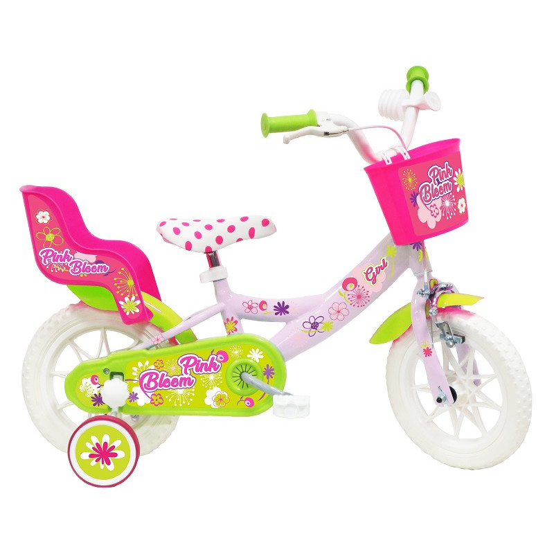 DENVER BIKE CF21136 - BICICLETTA PINK BLOOM 12'' - MD WebStore