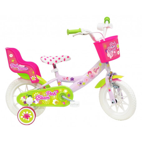 DENVER BIKE CF21136 - BICICLETTA PINK BLOOM 12'' - MD WebStore