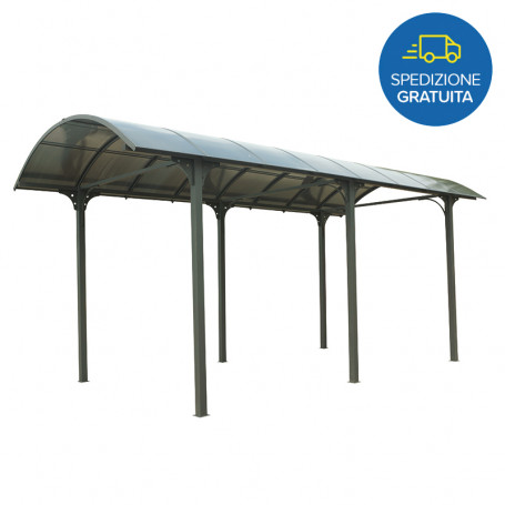 FORESTA TETTOIA PER CAMPER/AUTO IN ALLUMINIO 360X760 - MD WebStore