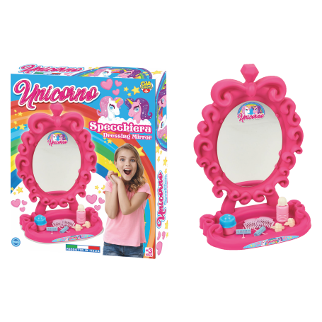 GIOCO SPECCHIERA UNICORNO ROSA - MD WebStore