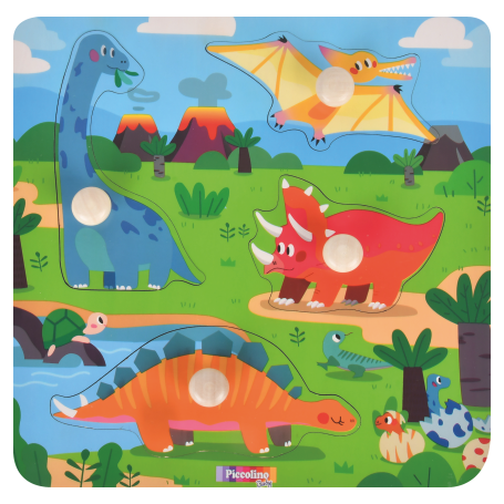 PICCOLINO BABY PUZZLE IN LEGNO - MD WebStore
