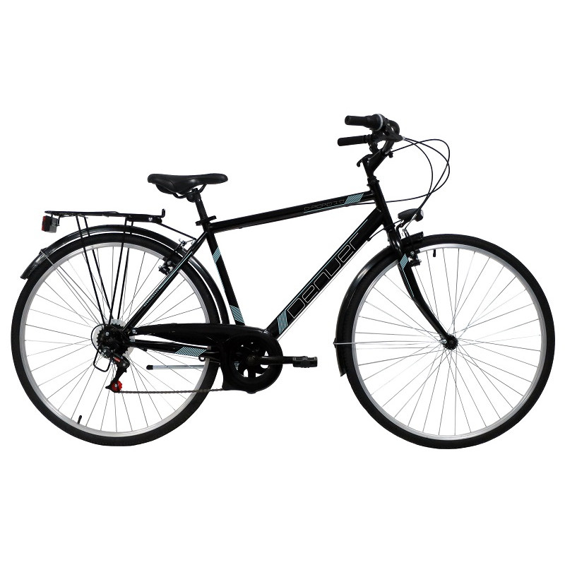 DENVER BIKE BICICLETTA TREKKING 28'' ACCIAIO UOMO - MD WebStore