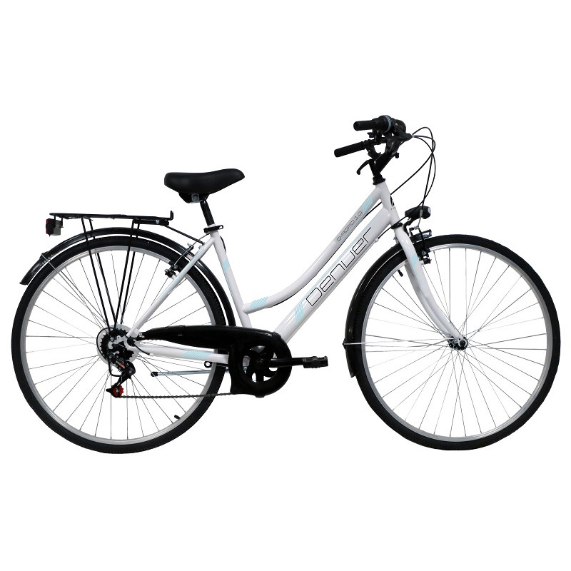 DENVER BIKE BICICLETTA TREKKING 28'' ACCIAIO DONNA - MD WebStore