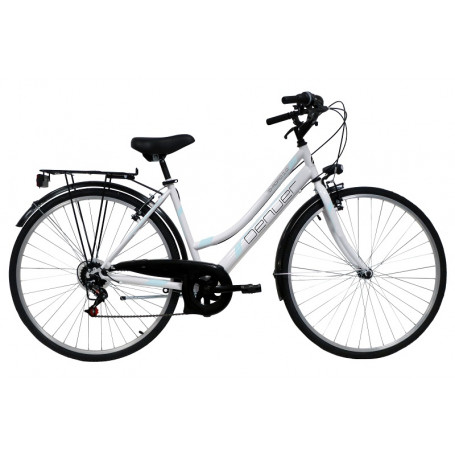 DENVER BIKE BICICLETTA TREKKING 28'' ACCIAIO DONNA - MD WebStore