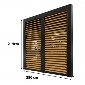 FORESTA PERBIV30B VENEZIANE MOBILI IN ALLUMINIO - MD WebStore