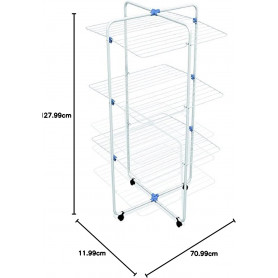 GIMI VIP3 STENDIBIANCHERIA VERTICALE 3 RIPIANI - MD Webstore