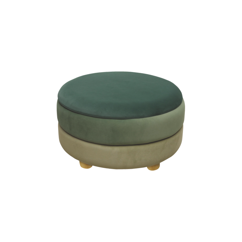 MD CASA POUF OTTOMAN VERDE - MD WebStore