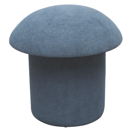 POUF FUNGO CONTENITORE CELESTE - MD WebStore
