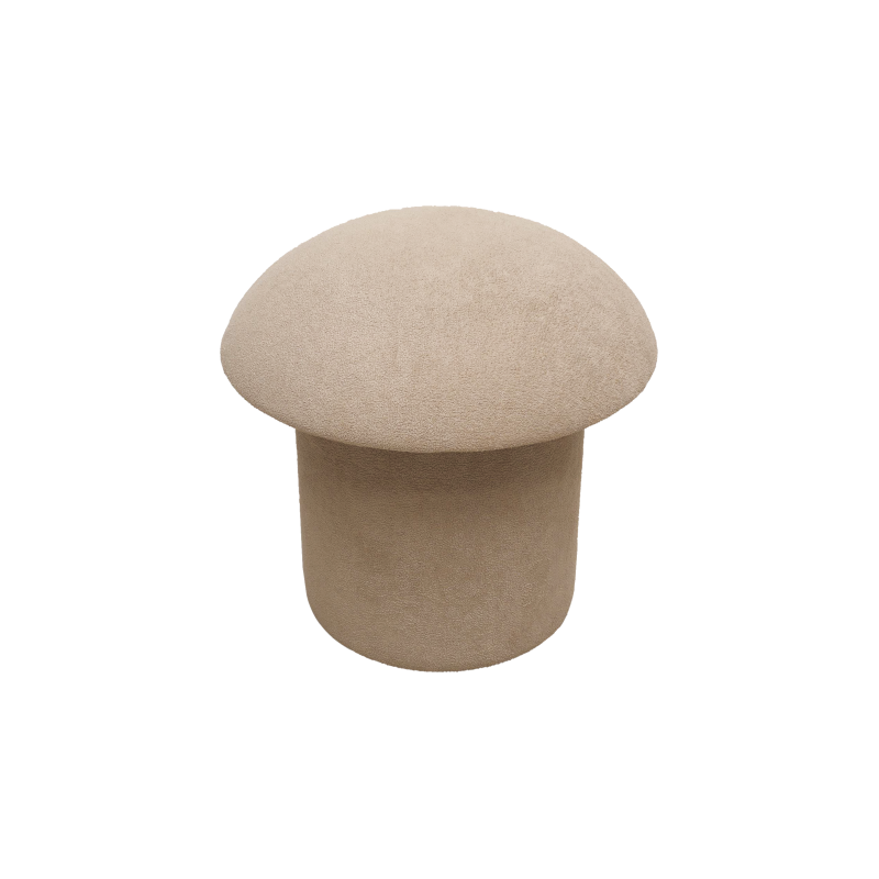 POUF FUNGO CONTENITORE BEIGE - MD WebStore
