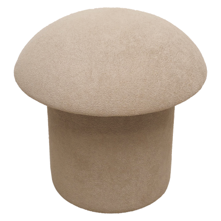POUF FUNGO CONTENITORE BEIGE - MD WebStore