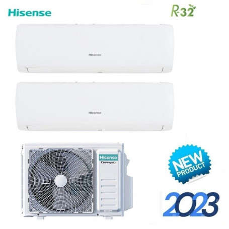 HISENSE IQPLUS 9+9 CLIMATIZZATORE 2 UNITA' 9000 BTU - MD WebStore