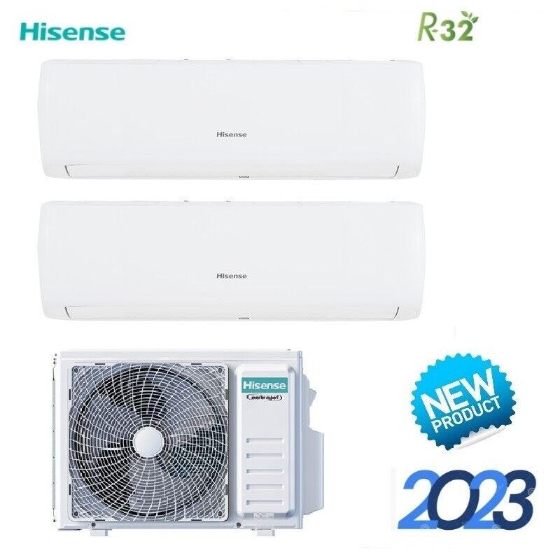HISENSE IQPLUS CLIMATIZZATORE 2 UNITA' 9000BTU/12000BTU - MD WebStore