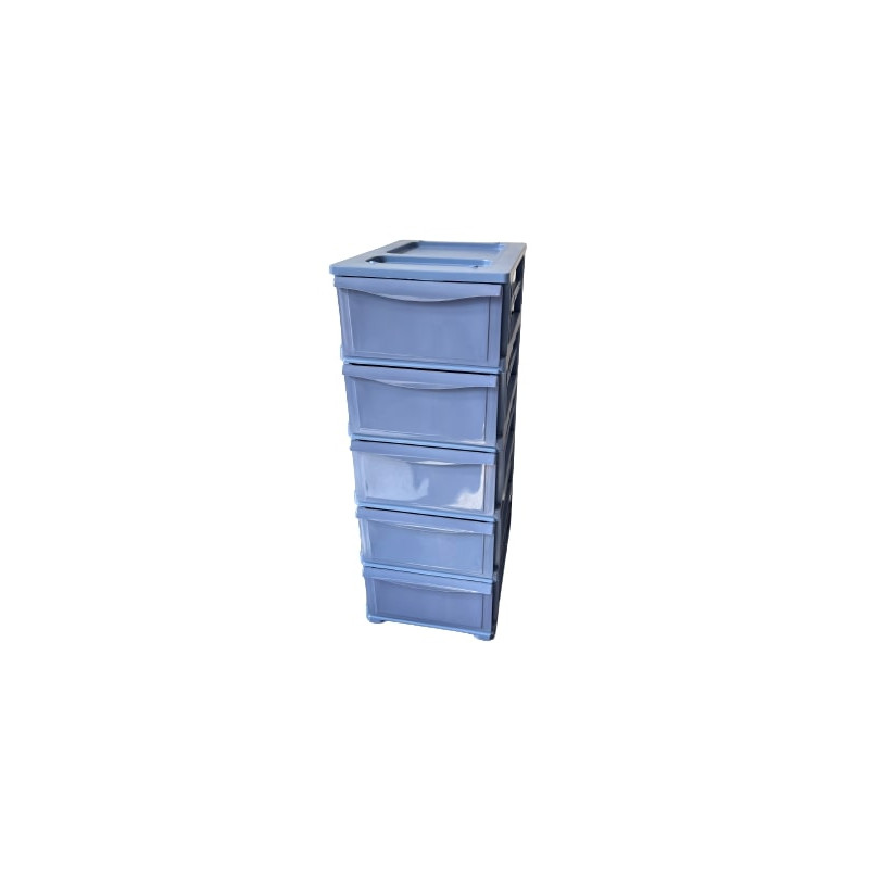 CASSETTIERA 5 CASSETTI BLU NAVY - MD WebStore