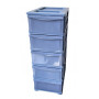 CASSETTIERA 5 CASSETTI BLU NAVY - MD WebStore
