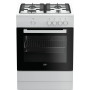BEKO FSG62000DW CUCINA A GAS CON FORNO BIANCA - MD WebStore