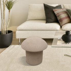 POUF FUNGO CONTENITORE BEIGE - MD WebStore