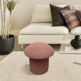 POUF FUNGO CONTENITORE ROSA - MD WebStore
