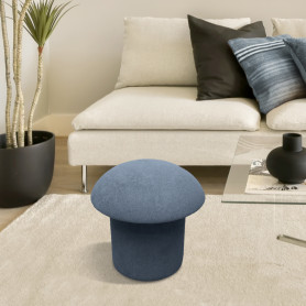 POUF FUNGO CONTENITORE CELESTE - MD WebStore