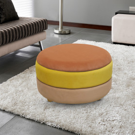 MD CASA POUF OTTOMAN BEIGE - MD WebStore
