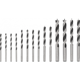 ALKPOWER PUNTE TRAPANO LEGNO 18PZ - MD WebStore