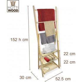 MOTTINOX PORTASCIUGAMANI CON 3 RIPIANI - MD WebStore