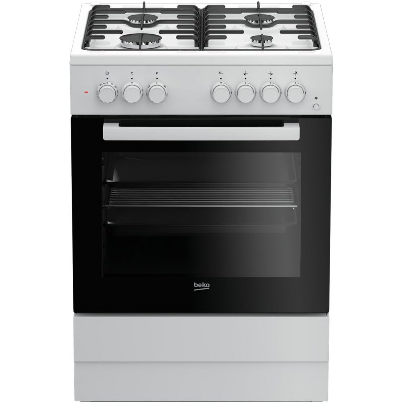 BEKO FSE62110DW - CUCINA A GAS 4 FUOCHI BIANCA - MD WebStore