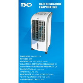 MXD CONDIZIONATORE EVAPORATIVO 80W - MD WebStore