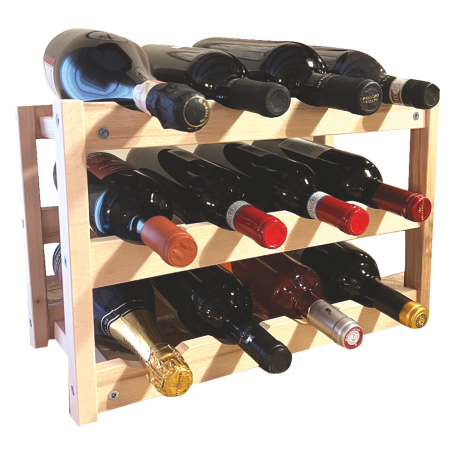 MOTTINOX CANTINETTA 12 BOTTIGLIE IN LEGNO - MD WebStore