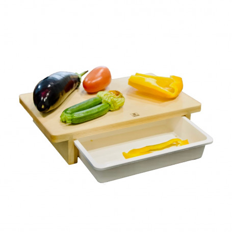 MOTTINOX TAGLIERE IN LEGNO CON VASCHETTA - MD WebStore