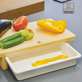 MOTTINOX TAGLIERE IN LEGNO CON VASCHETTA - MD WebStore