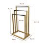 MOTTINOX PORTASCIUGAMANI 3 ASTE IN LEGNO - MD WebStore